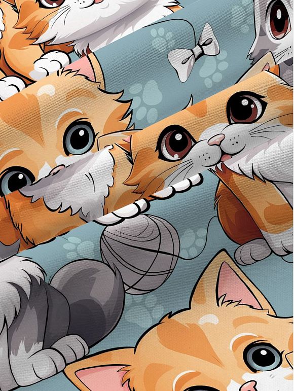 КПБ Поплин Иваново Детский артикул  cats