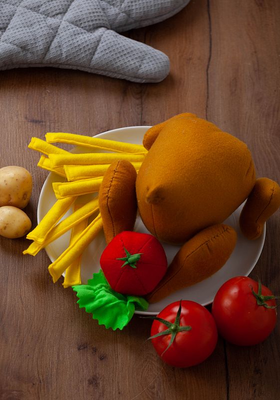 Курица с картошкой