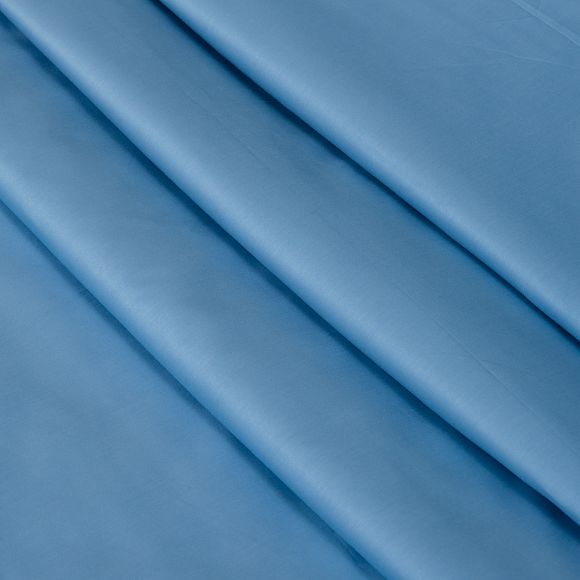 КПБ Сатин гладкокрашеный голубой