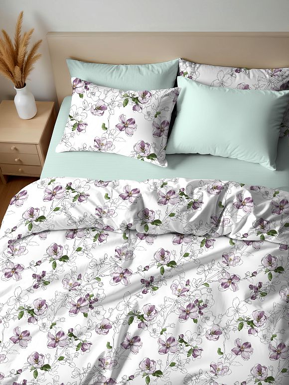 КПБ Перкаль 100% хлопок Скарлет