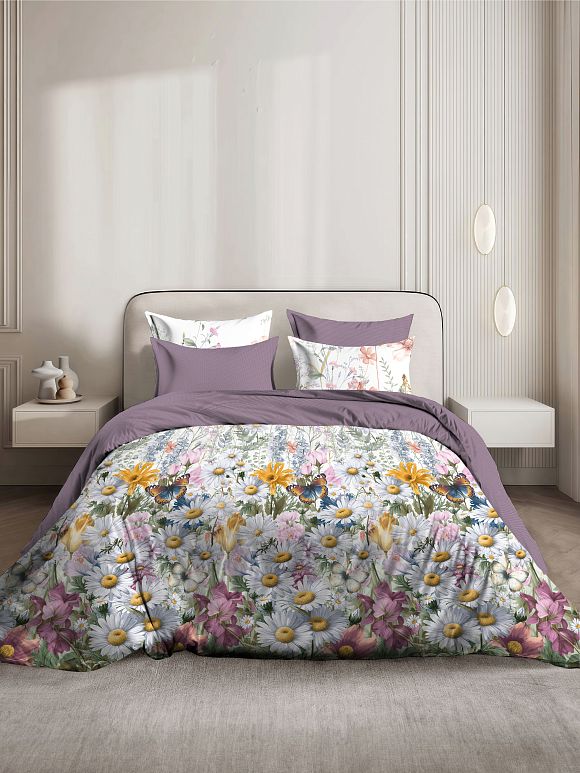 КПБ Перкаль 100% хлопок Любит-не-любит