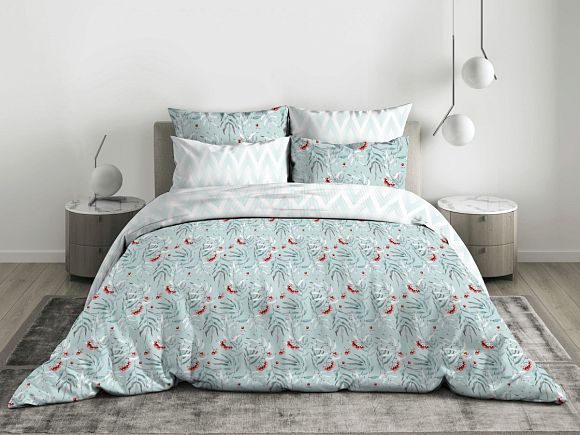 КПБ Поплин Премиум Рябинка