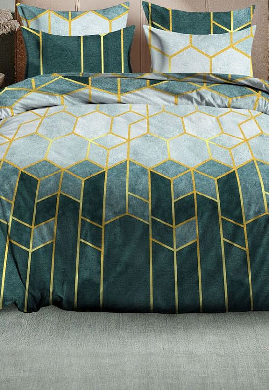 КПБ Бязь 3D Изумруд